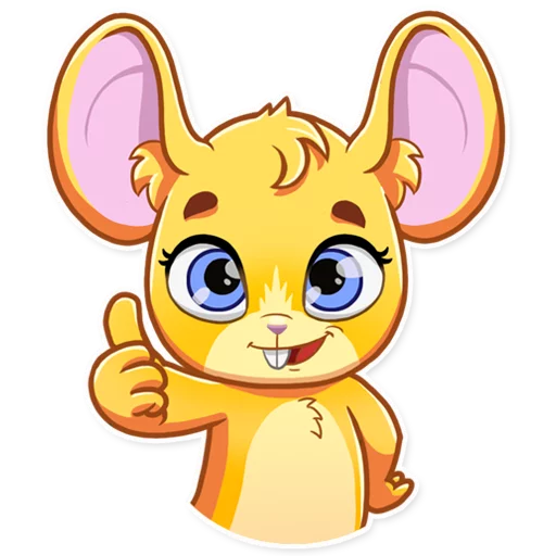 Стикер Little Mouse - 0