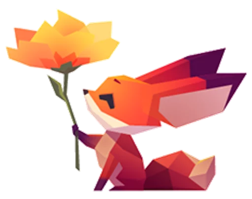 Sticker Little_Cute_Fox - 1