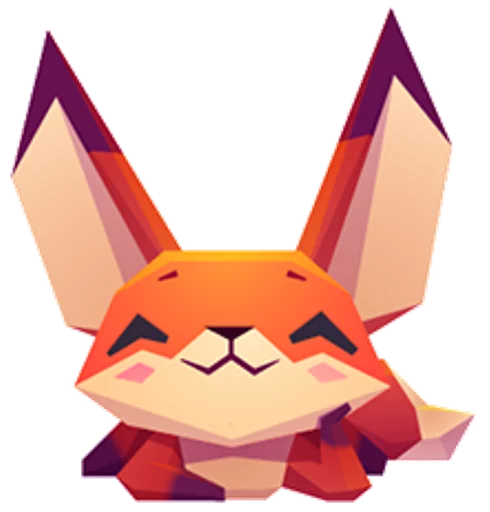 Sticker Little_Cute_Fox - 1