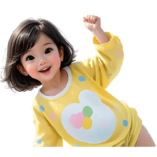 Sticker Милая девочка @Nyasticks - 1