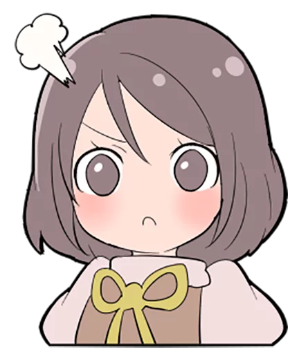 Little cute girl Momo - клипарт