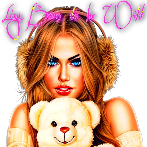 Sticker Liza Born to be Wild - 1