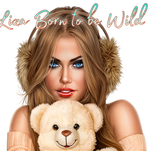 Sticker Liza Born to be Wild - 0