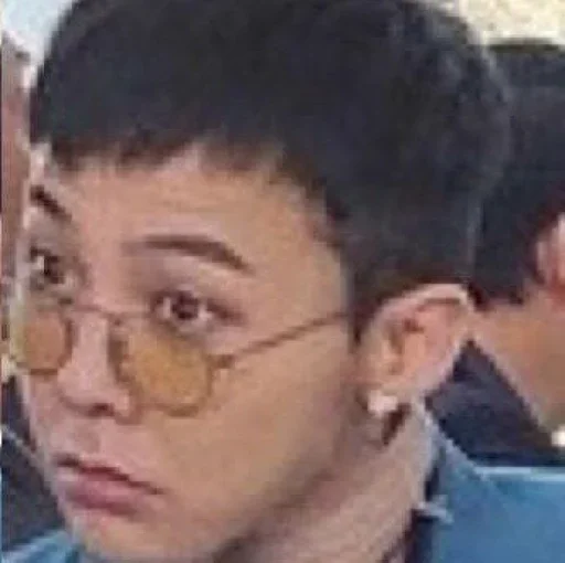 person human face text