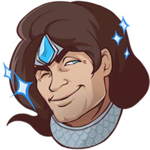 animated cartoon human face illustration