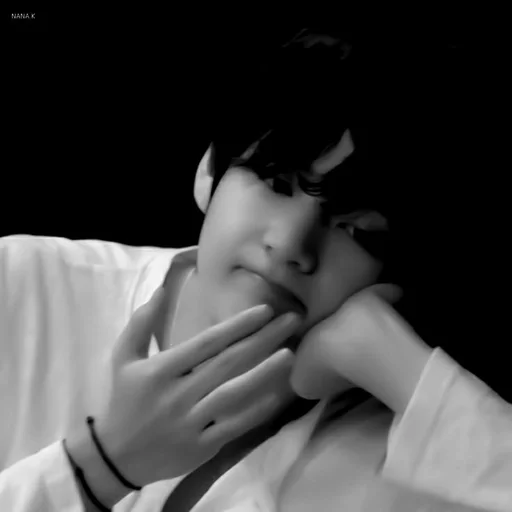 черно-белый Человек человеческое лицо