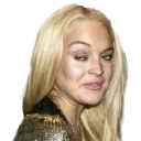 Sticker Lindsay Lohan - 1