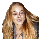Sticker Lindsay Lohan - 3