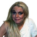 Sticker Lindsay Lohan - 0