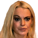 Sticker Lindsay Lohan - 4