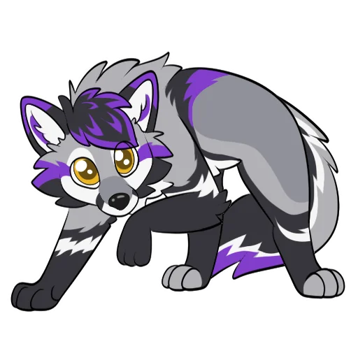 Стикер LokiFoxy - 1