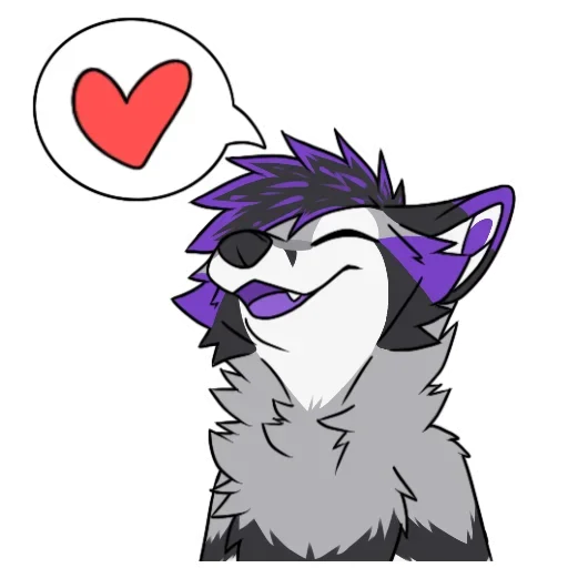 Sticker LokiFoxy - 1