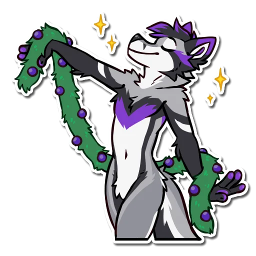 Sticker LokiFoxy - 1