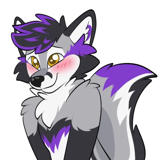 Стикер LokiFoxy - 1
