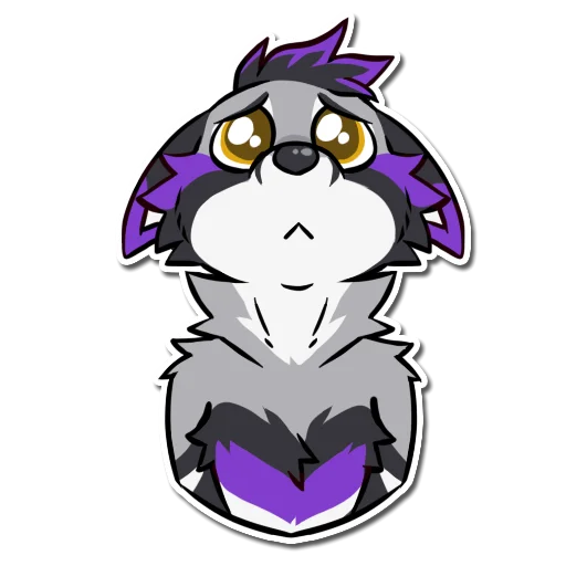 Sticker LokiFoxy - 1