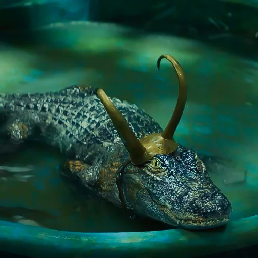 animal crocodilian reptile mammal