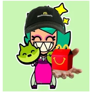 Sticker Лола Бравл Старс 2 - 1