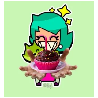 Стикер Лола Бравл Старс - 3