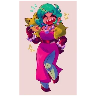 Стикер Лола Бравл Старс - 1