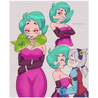 Стикер Лола Бравл Старс - 2