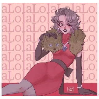 Стикер Лола Бравл Старс - 10