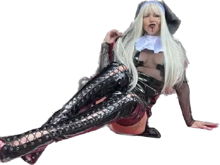 Sticker Монашка Лола - 6