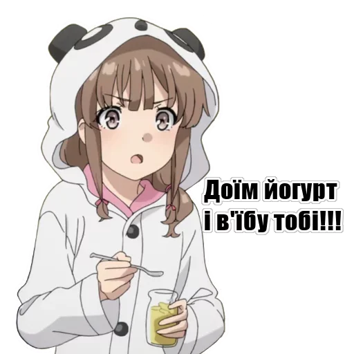 anime cartoon human face