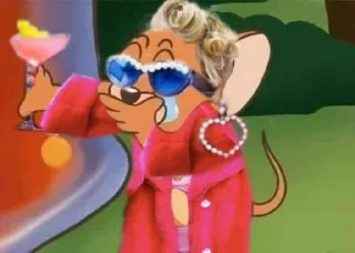 Sticker 𝓑𝔂" @LollyGif|@LollySticker "🗝🐀 - 9