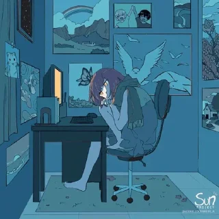 Sticker 𝓑𝔂" @LollyGif|@LollySticker "🦕💧 - 0