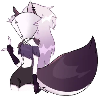 Стикер Луна от @ELFYART - 1