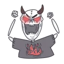 Sticker LoqiemeanRoflanCherepushka - 6