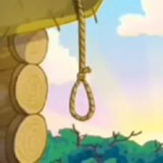 Стикер лосяш повесился хит 2007 - 0