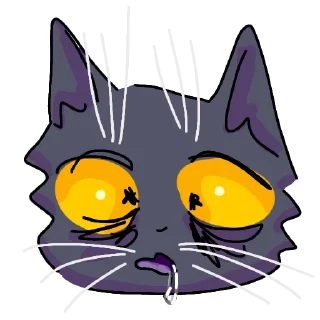 Sticker Кот Лёня - 10