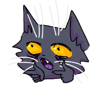 Sticker Кот Лёня - 8