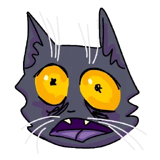 Sticker Кот Лёня - 2