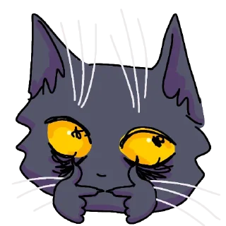 Sticker Кот Лёня - 9