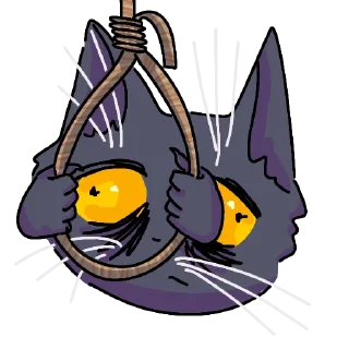 Sticker Кот Лёня - 6