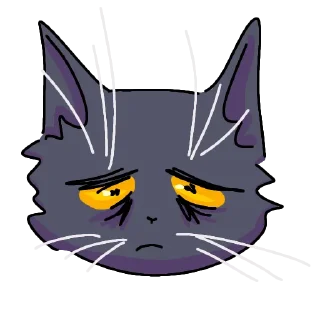 Sticker Кот Лёня - 5