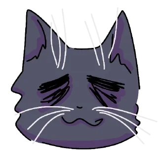 Sticker Кот Лёня - 7