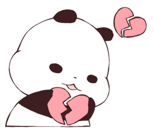 Стикер Love Love Yururin Panda - 10