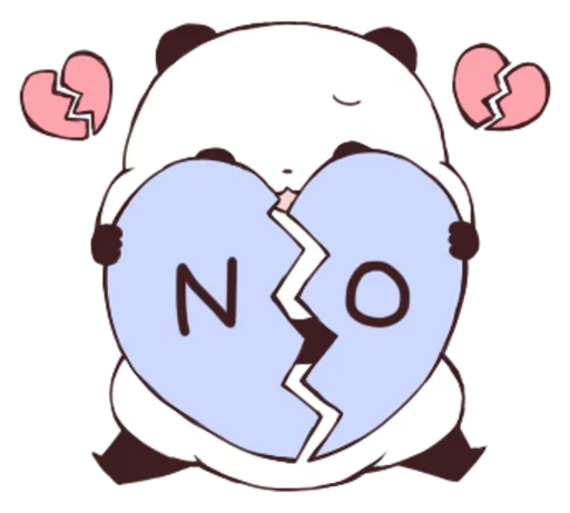 Стикер Love Love Yururin Panda - 9