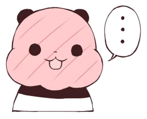 Стикер Love Love Yururin Panda - 6