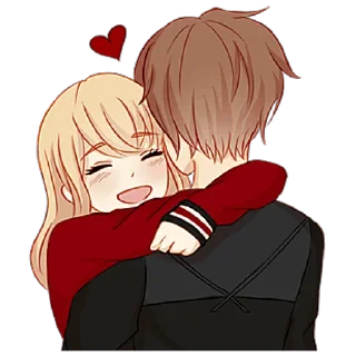 Sticker Любовь в воздухе 2 @nyasticks - 8