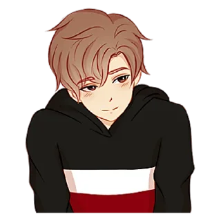 Sticker Любовь в воздухе 2 @nyasticks - 0