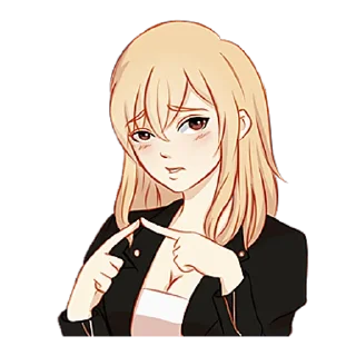 Sticker Любовь в воздухе 2 @nyasticks - 9