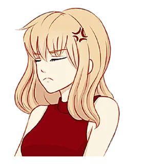 Sticker Любовь в воздухе 2 @nyasticks - 11