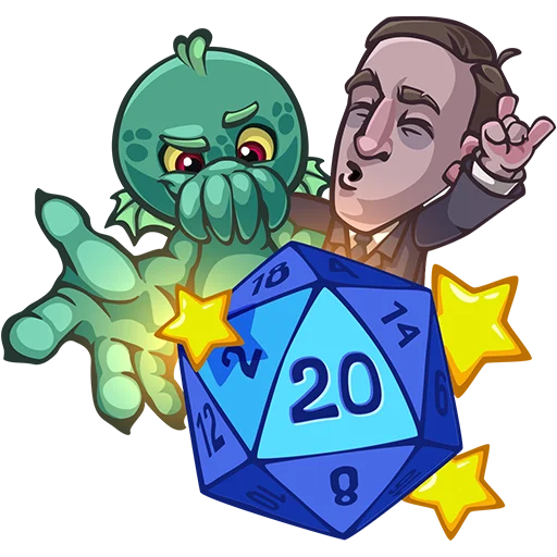 Стикер Lovecraft_Birthday - 1