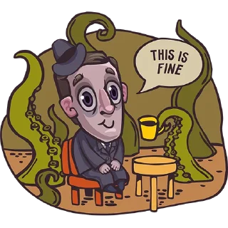 Стикер Говард и друзья t.me/hobby_games - 10