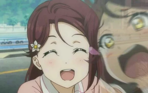 аниме мультфильм человеческое лицо