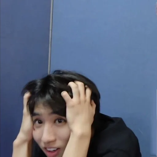 person human face wall